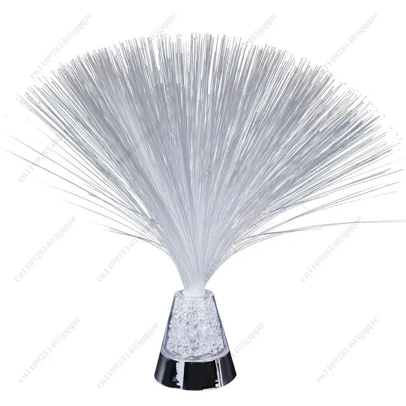 LED Fiber Optic Starry Sky Bedside Lamp Romantic Wedding Bedroom Decor