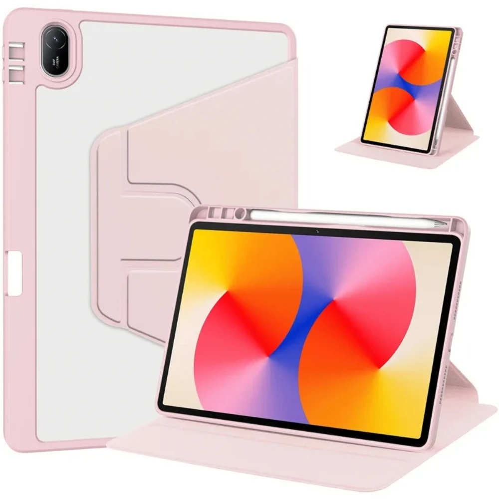

Вращающийся на 360° чехол для Huawei MatePad SE 11 2024 AGS6-W00 W09, магнитный акриловый чехол для планшета Huawei MatePad SE 11 дюймов 2024, Funda