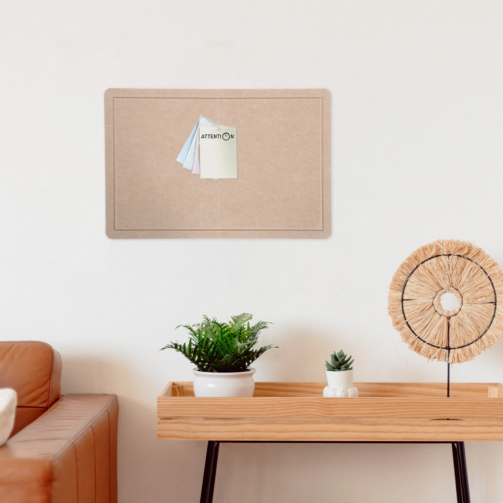 

1 Set Felt Pin Self-Adhesive Household Memo Decorative Felt Message Organizer Background Wall Decorative Bulletin Fall