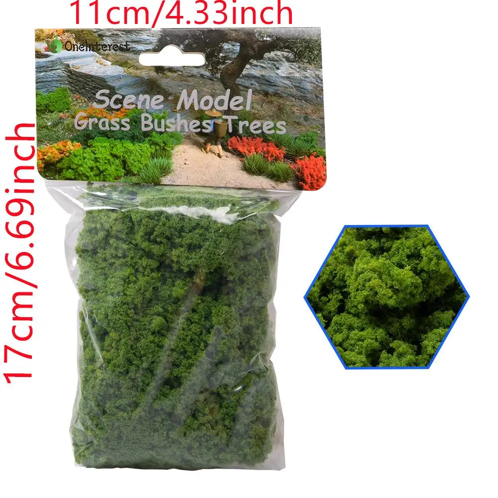 20g Tree Powder Model Miniature Shrubs Bushes Terrain Model Kit for DIY Modeling/Railway Train Layout/Wargaming Scenery/Dioramas
