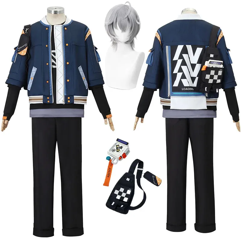 

Wise Cosplay ZZZ Zenless Zone Zero Cosplay Costume Bag Props Phone Anime Game Party Role Playing Outfit Men Women Suit