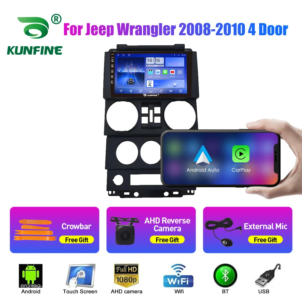 

For Jeep Wrangler Unlimited (4 Door) 2008-2010 Android GPS Navigation Reversing Camera Integrated Unit