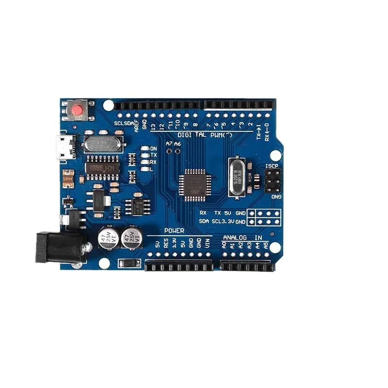 AOZILIN for UNO R3 ATmega328P Microcontroller Development Board with Micro USB Port for Arduino Programming Education