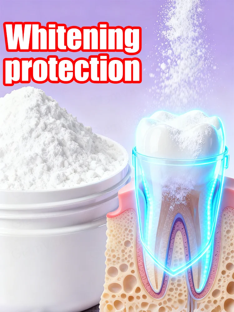 Teeth Whitening Promotion - Bei Zahnaufhellungspulver mit Pflanzenextrakt kann Teeflecken