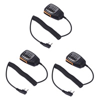 3X Speaker Microphone Microphone for Baofeng UV-5R UV5R UV-5RE UV-B6 BF-BF-UVB2 Baofeng Two-Way