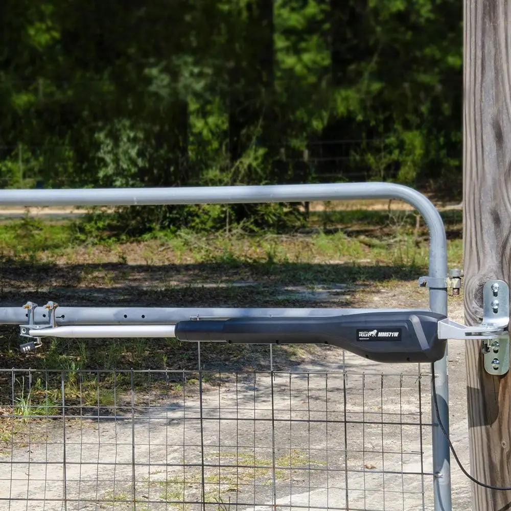 MM571W Heavy Duty Automatic Smart and Solar Ready, Single Gate Opener, Black image 6