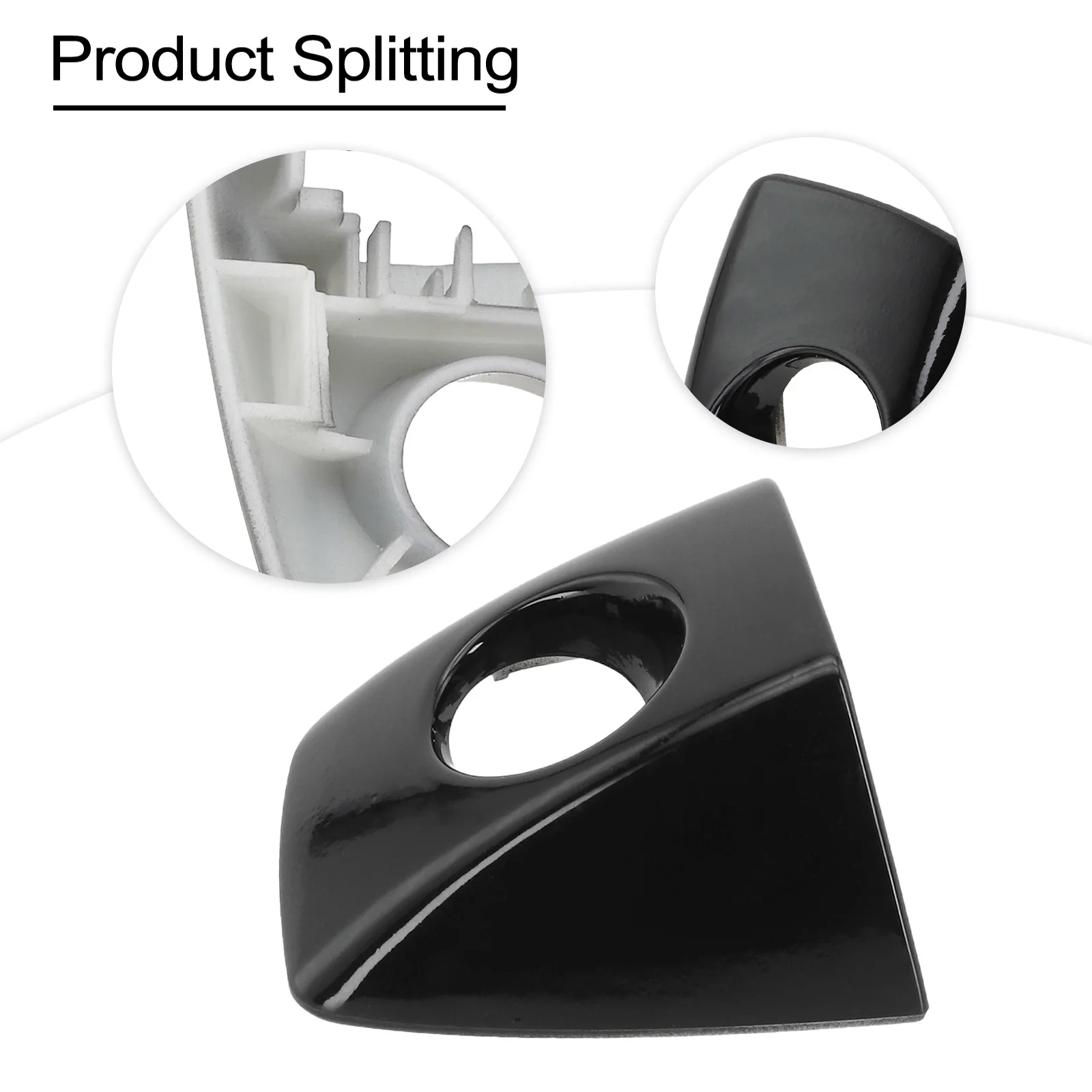 

Keyhole Trim Keyhole Cover Trim High-quality Plastic Sturdy Construction Aftermarket Replacement For Car Exterior