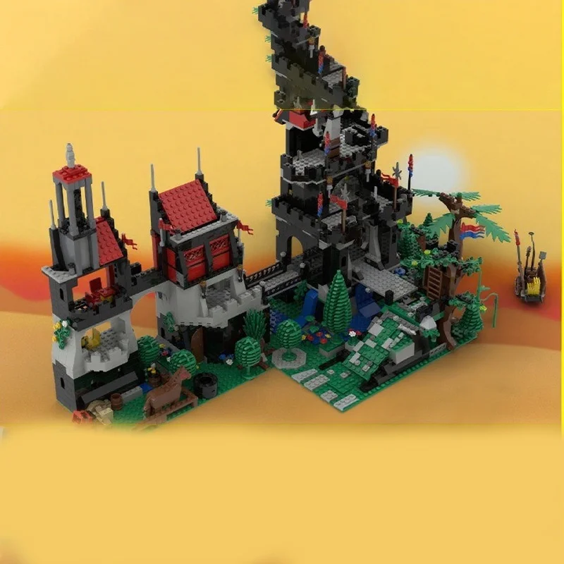 1999 قطعة MOC ليو S التنين فرسان القلعة محبوك نموذج اللبنات هدية الكريسماس العمارة لتقوم بها بنفسك لعبة الطوب الإبداعي للأطفال #3
