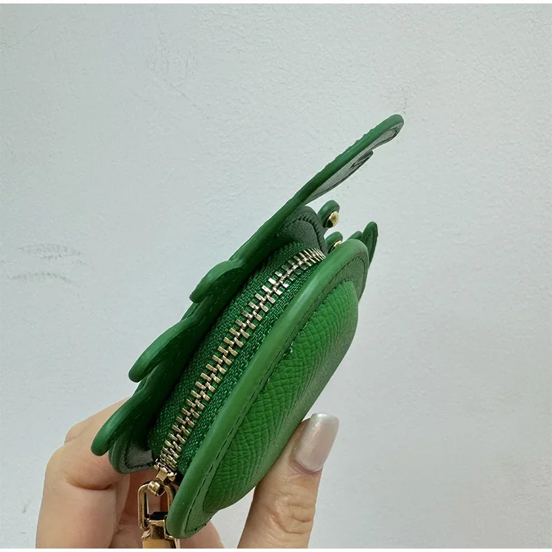 Krabben-Geldbörse, Mikrofaser-Leder, Mini-Geldbörse, Make-up-Kopfhörer-Aufbewahrungstasche, Schultasche zum Aufhängen, Anhänger, Handtasche, Charm-Zubehör – Detail 13