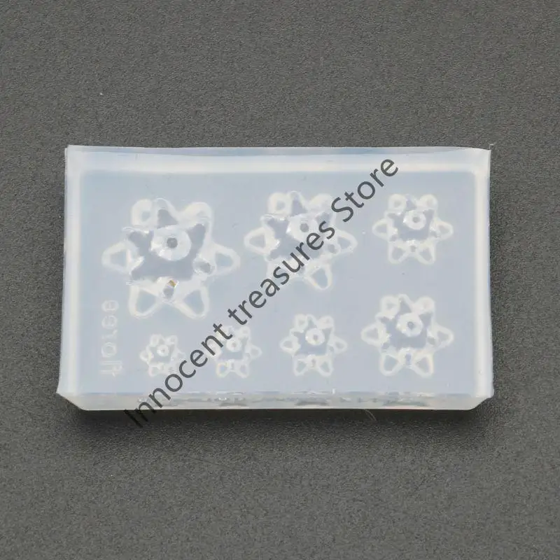 3XUA قوالب راتنجات الايبوكسي السيليكون لألعاب الصب DIY صنع اللوازم والمواد الحرفية أداة بداية فنية مثالية للمبتدئين #3