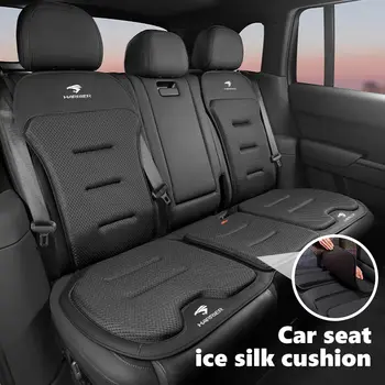 Potah autosedačky Ice Silk, opěradlo, chránič zadního sedadla, rohož pro Toyota 86 Harrier Vellfire Alphard Camry Avensis 10 nejlepší prodej Potahy sedadel Toyota Harrier - №6