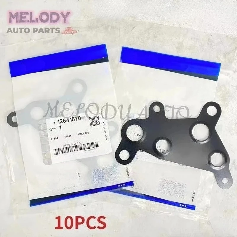 

10PCS 12641870 Engine Oil Cooler Gaskets Seal For 2016-2020 GM Chevrolet Equinox Buick Encore