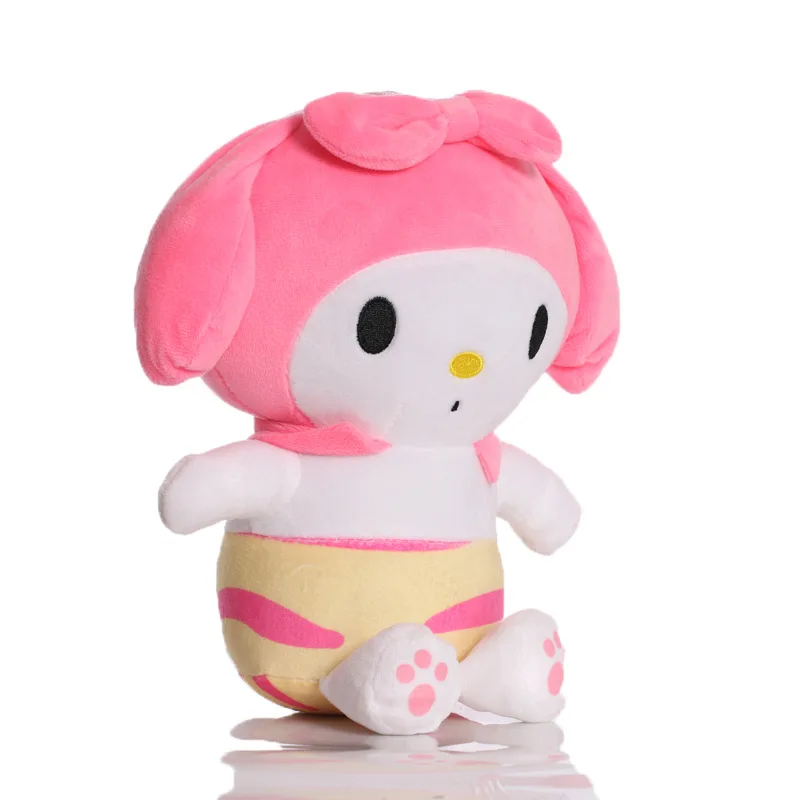 1 Stuks 23Cm Sanrio Knuffels Pop Mijn Melodie Pluche Zacht Knuffeldier Speelgoed Voor Kinderen Kerstcadeaus