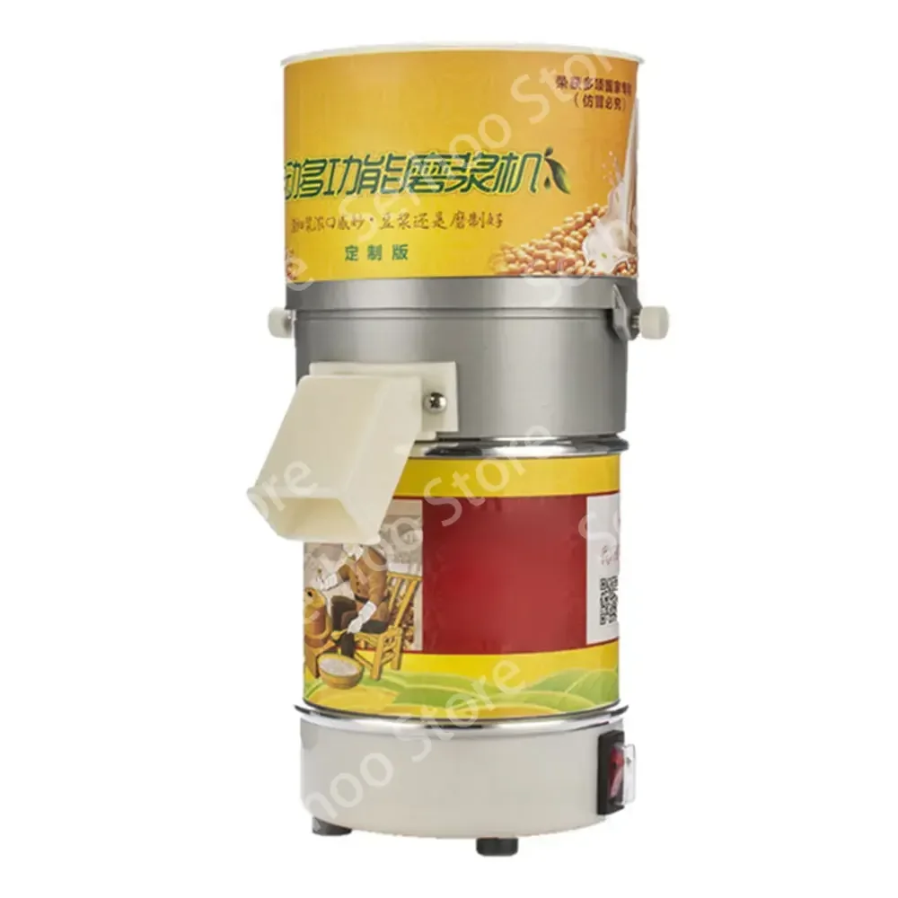 Grinder Cereals Corn Rice Flour Powder Soybean Soymilk Peanut butter Sesame Paste Grinding Crushing Machine Dry And Wet