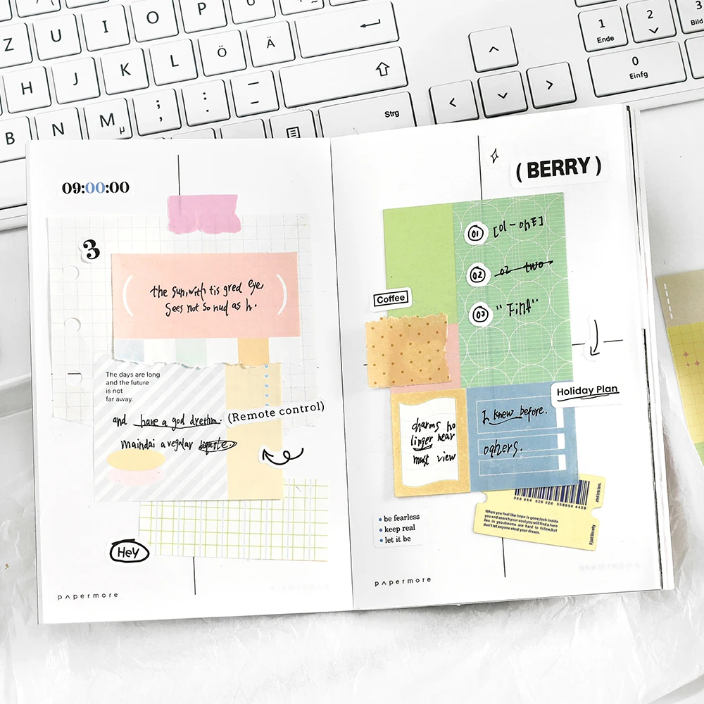 Some Records Series Retro Message Paper, Memo Sub, 4Packs