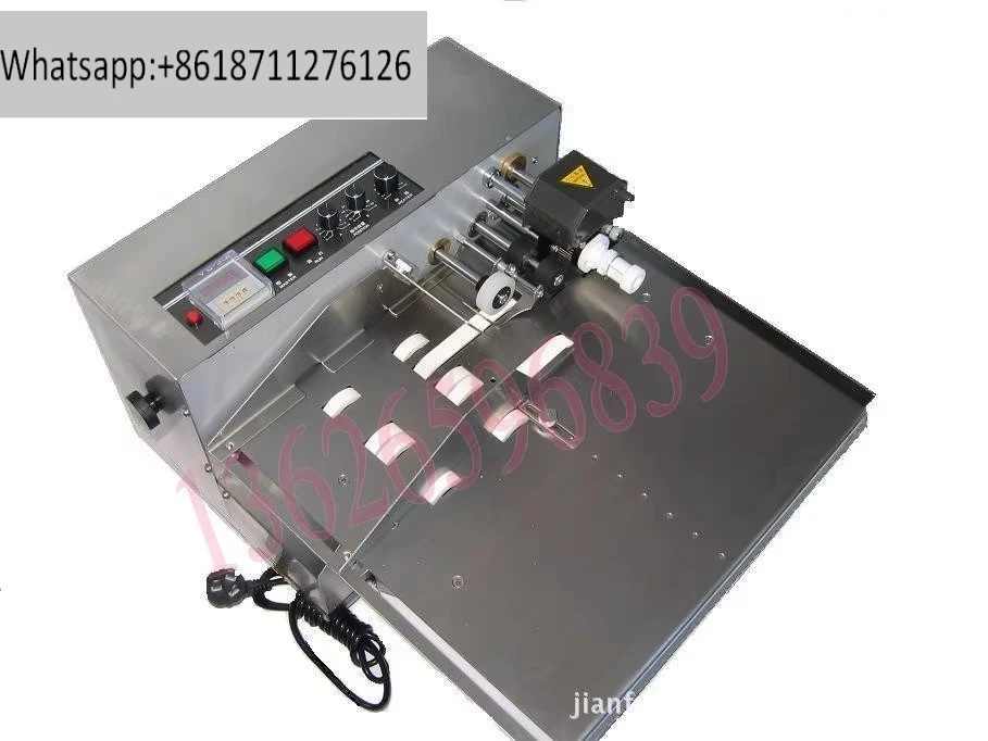 MY-380F ink wheel coding machine, ink wheel marking machine, production date coding machine widened, stainless steel