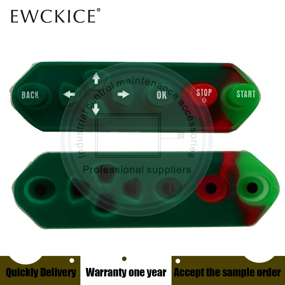 NEW 780 HMI Silicone Key Membrane PLC Front label Film Membrane Switch keypad