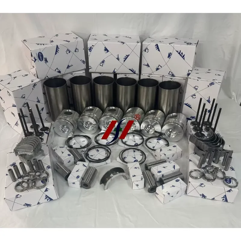 New Excavator Engine Parts 6D102 Engine Parts Repair Kit Piston Bushing Piston Ring Piston Pin Suitable for Perkins
