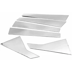 Chromen Autopijlerpalen Deurraambekleding Voor Chevrolet Malibu 2016-2022 2023 2024 Bc Kolomstickers Exterieur Accessoires