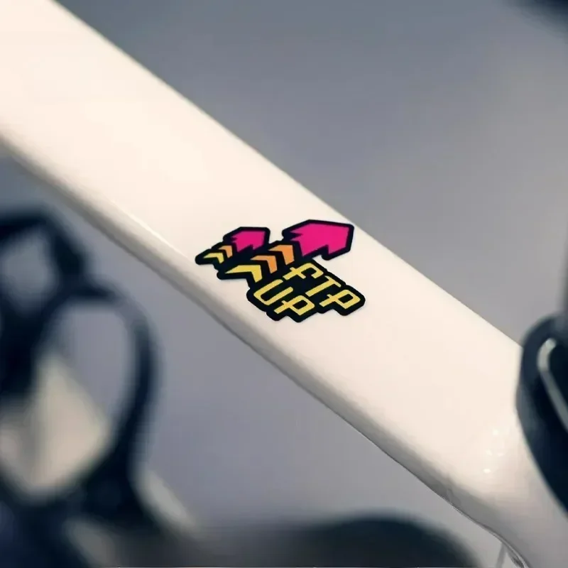 Велосипедная наклейка с тематическим логотипом FTP Up, наклейка на велосипед, наклейка на велосипед, отличительный предмет для укладки велосипеда