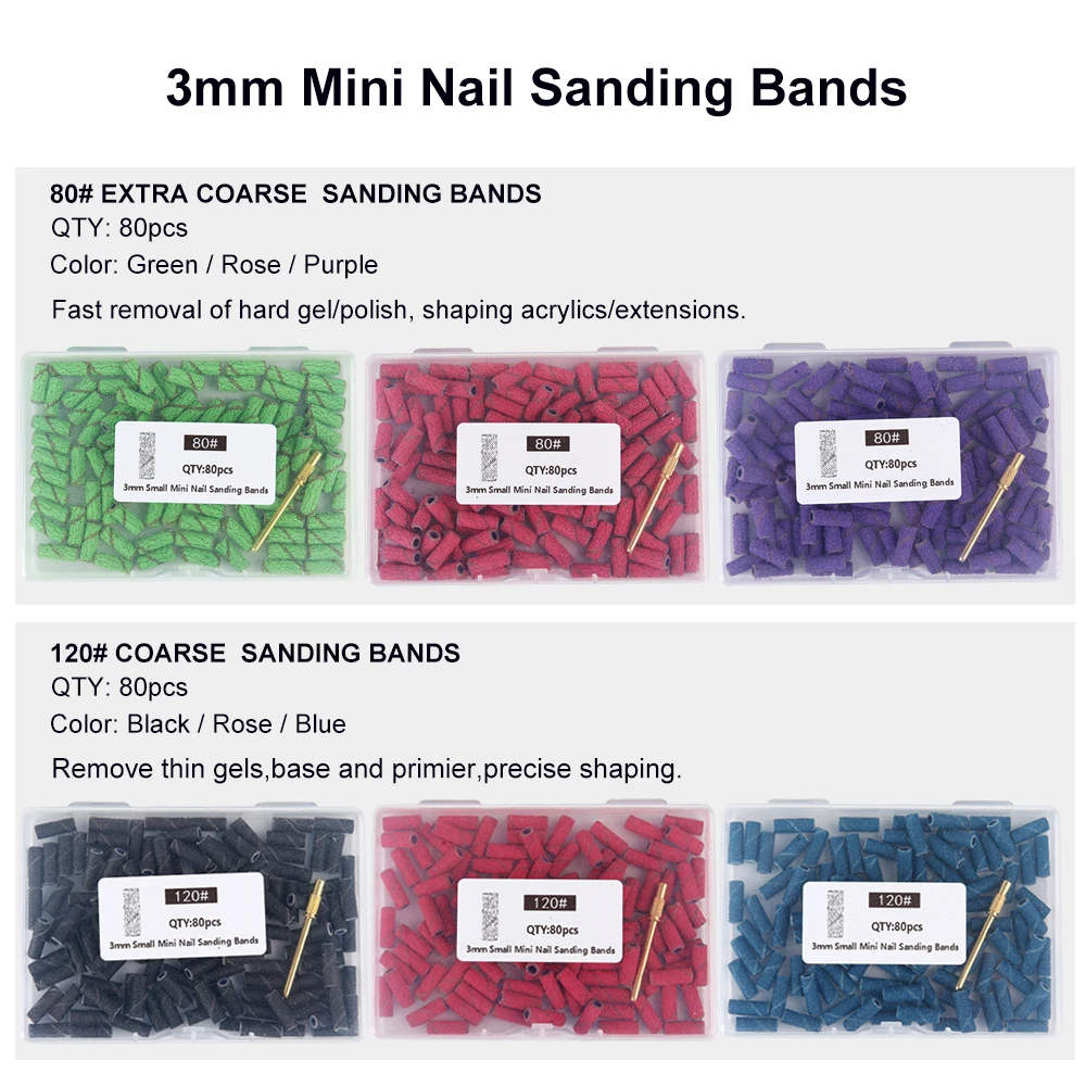 80 قطعة الرملي الصغيرة أطقم مسمار لقمة ثقب مع 1 قطعة مغزل مجموعات الكهربائية مانيكير اكسسوارات أداة مزيل الجلد الميت