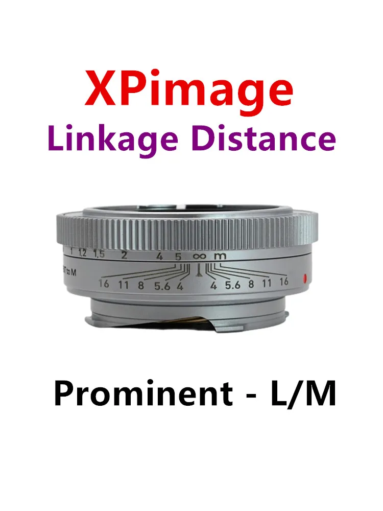 XPimage Adapter for Prominent50/1.5 Lens to Leica M Camera.Prominent-M M9P M10 M11 M240 Macular Linkage Focus Adapter ring