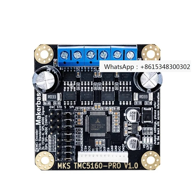 Tmc5160 Pro Spi High-Speed Drive 12-60V Hoogspanning 6a Hoge Stroom Diy Gedrukt 3D-printer Accessoires