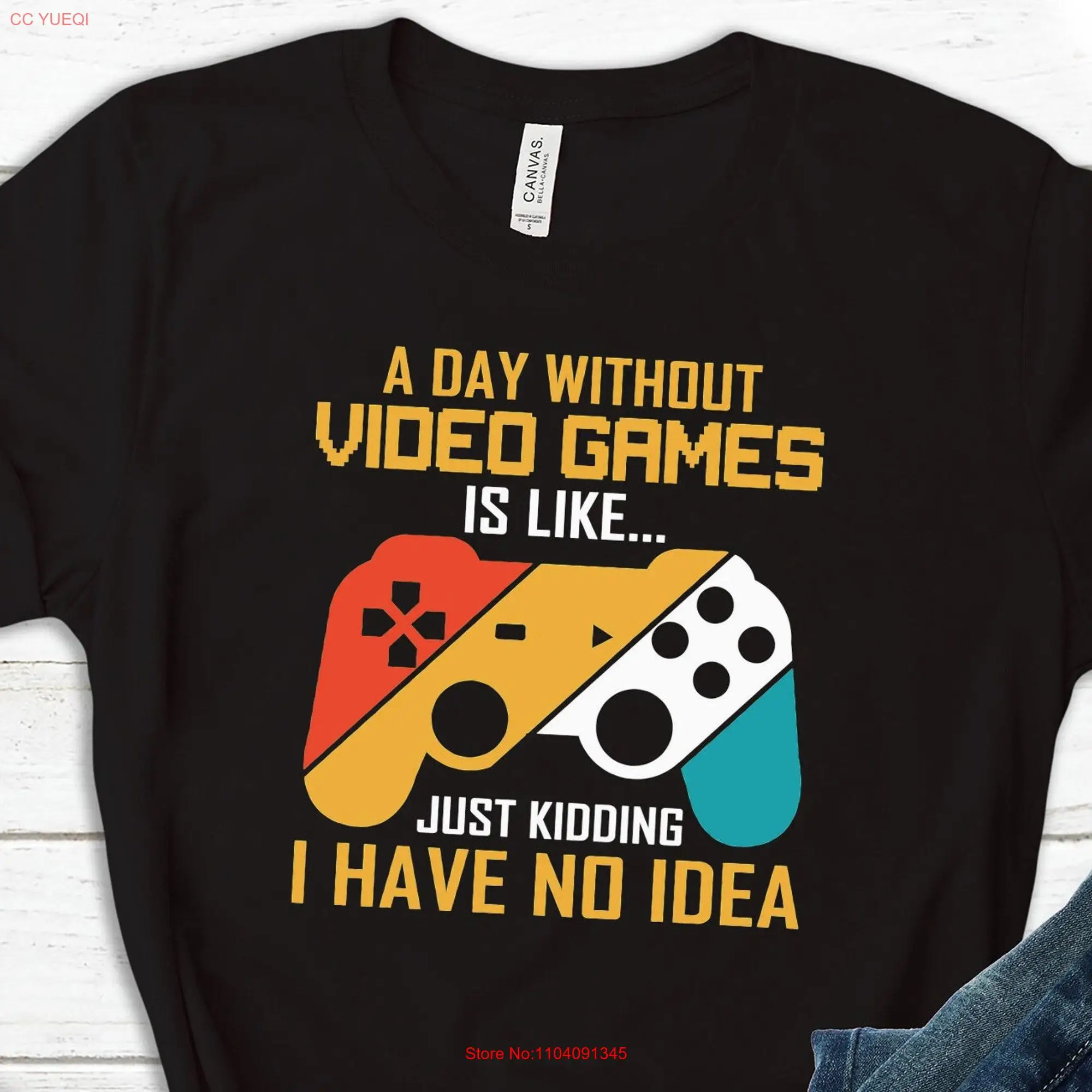 Retro Gaming T Shirt Funny Gamer For Game Lover Video Birthday Him SweaT Men long or short sleeves