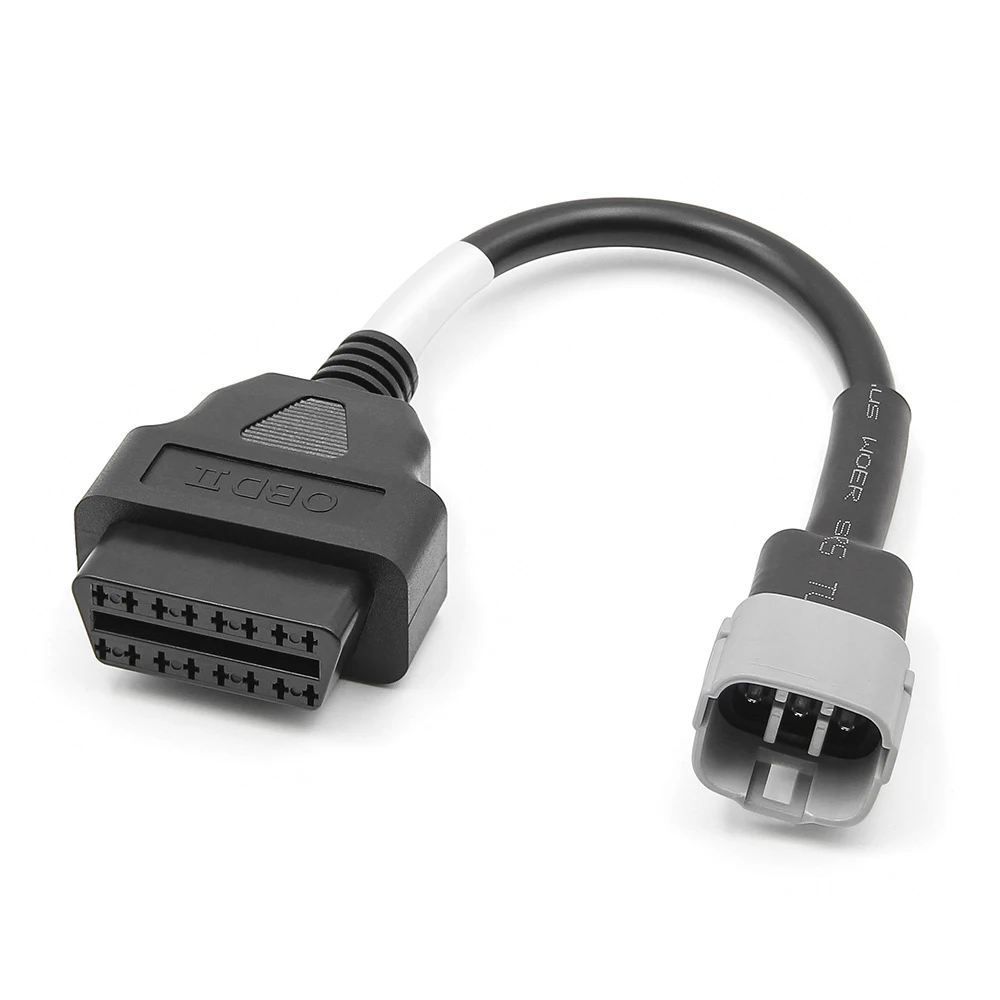 6Pin to 16Pin OBD2 Diagnostic Adapter Cable Motorcycle ATV OBD II Scanner Connector Diagnostic Tool Cable For Suzuki Motorbike