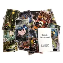 Fortune Telling Tarot Cards Spirits of the Woodland Tarot Divination Tools Standard Tarot Decks for Board Game Fate Divination