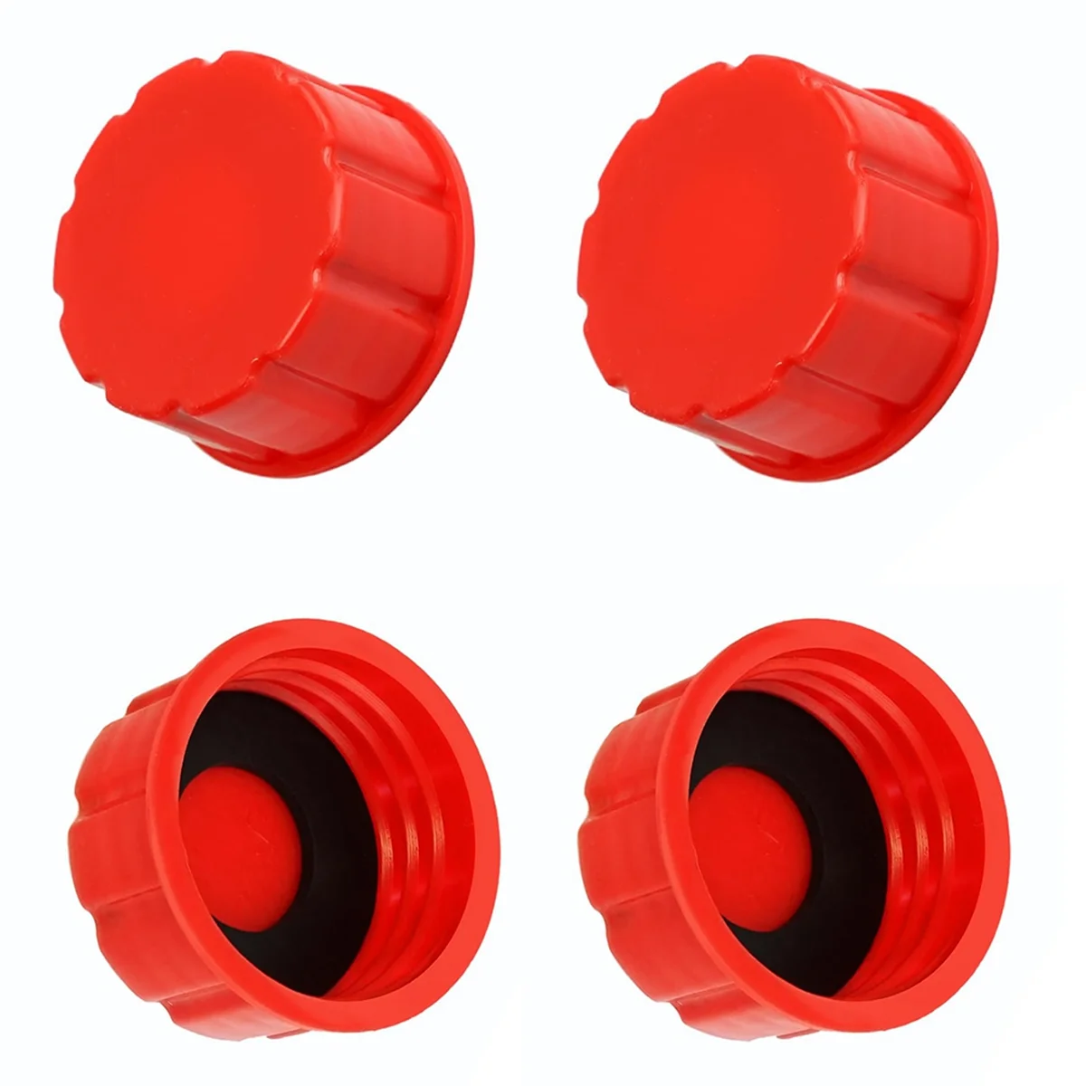 ABRW-5 Gallon Gas Replacement Lid Parts Kit For Gasoline Cans For Midwest, Briggs And Stratton Gas Cans (Pack Of 4)