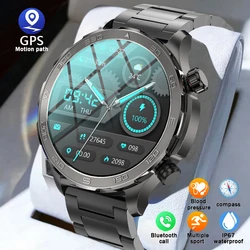 2024 New for Xiaomi Smart Watch Bluetooth Call Multi sport Watch Men GPS Tracker IP67waterproof Blood Pressure Health smartwatch