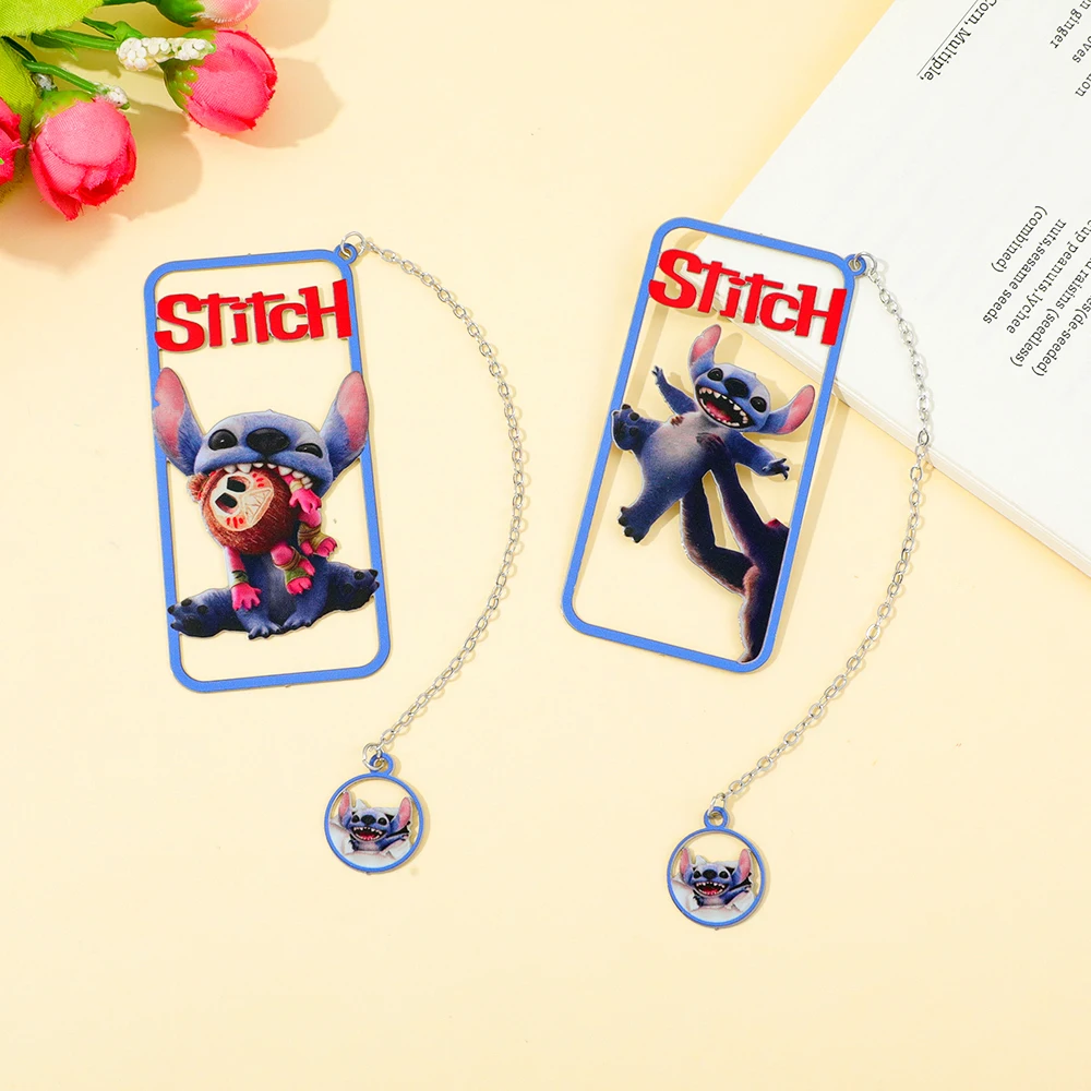 

Cute Stitch Metal Anime Bookmarks For Students Study Stationery Teacher Retirement Gift Thanksgiving Gift for Friends