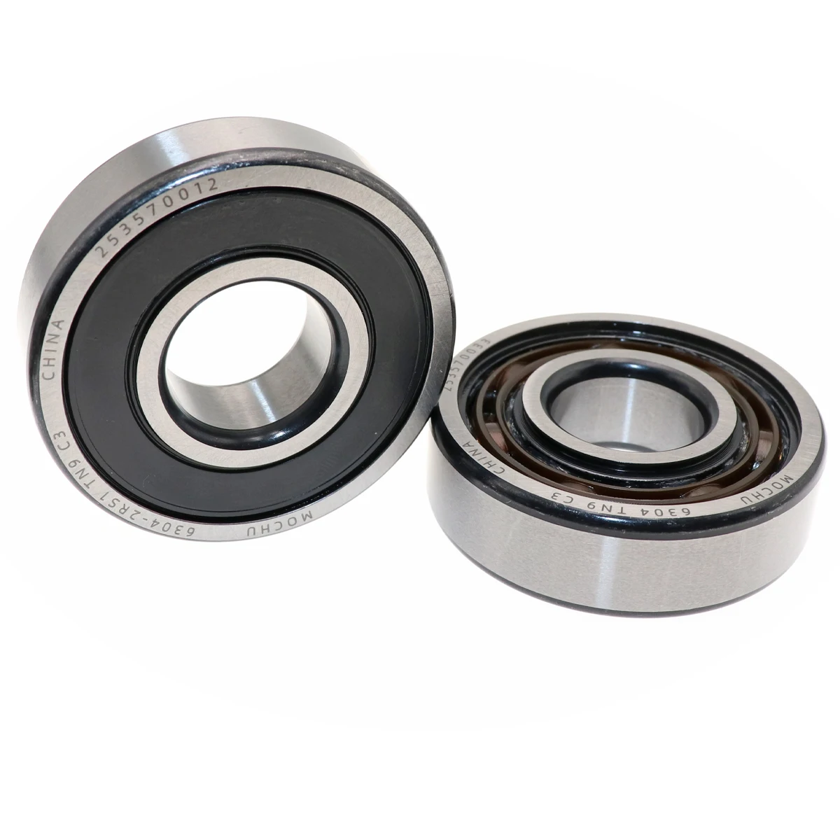 

5pcs 6304 6304TN9 C3 6304-2RS1 TN9 C3 20x52x15 MOCHU Deep Groove Ball Bearings Single Row PA66 Cage