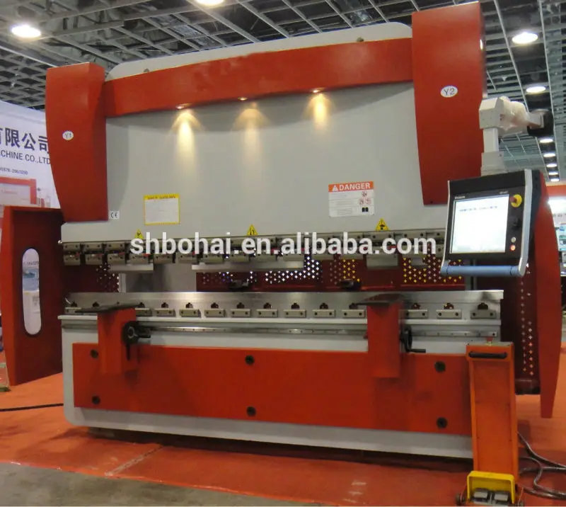 6 Axis CNC 100 Ton X 3200Mm With Hydraulic Ysd Press Brake Hine Mb8-100Tx3200 DELEM Da66t System