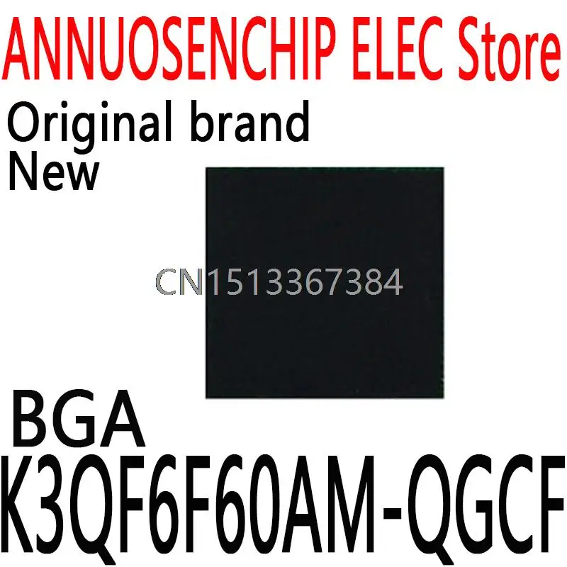 

1PCS New and Original K3QF6F60AM QGCF BGA K3QF6F60AM-QGCF