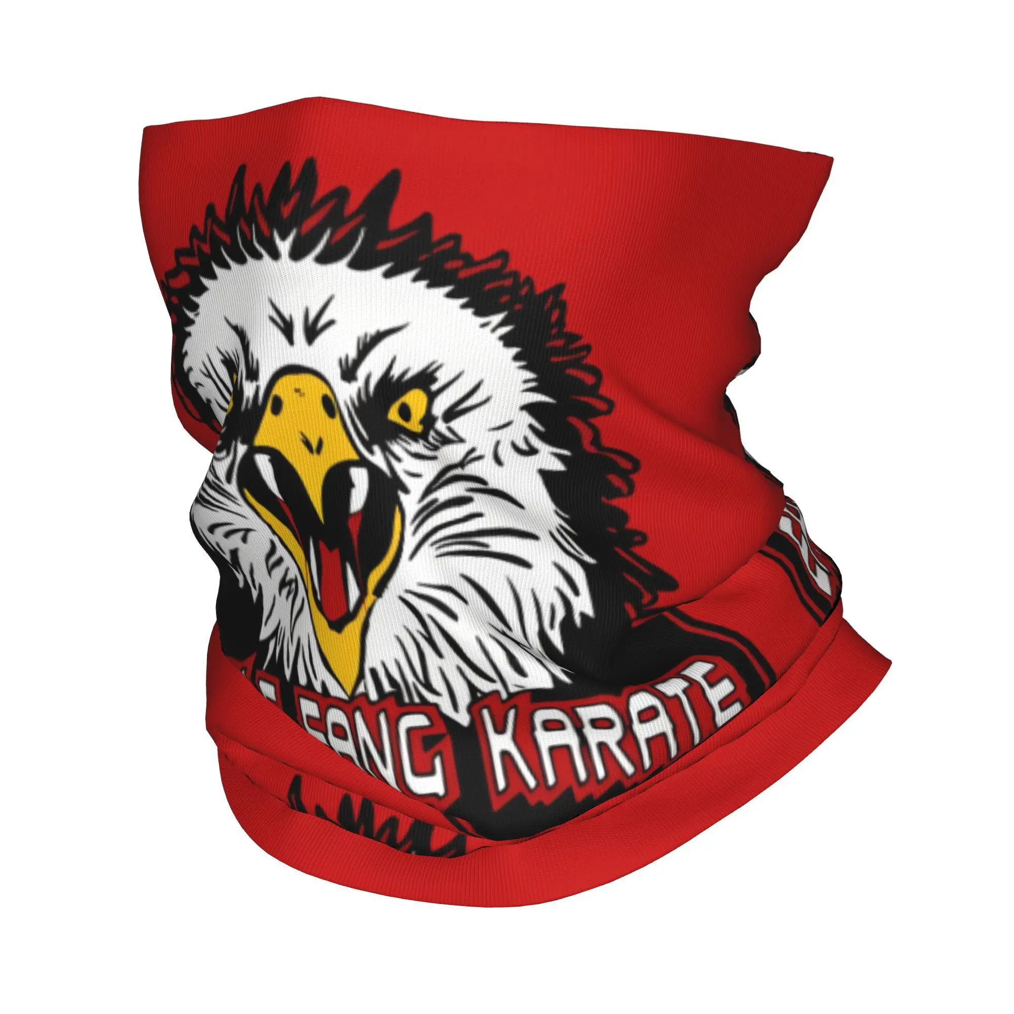 

Custom K-Karates Eagle Winter Headband Neck Warmer Women Men Ski Camping Tube Scarf Legend Face Bandana Gaiter