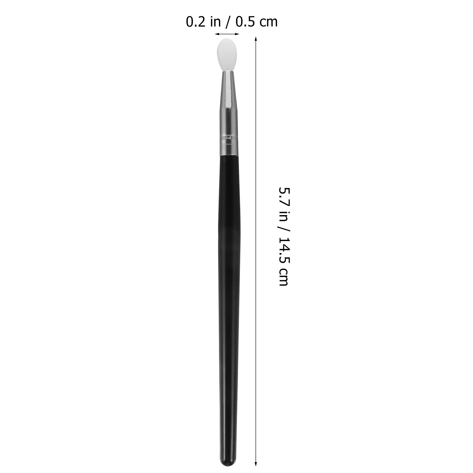 6 uds pinceles de maquillaje de silicona para sombra de ojos máscara de labios juego de herramientas cosméticas profesionales fácil de limpiar silicona reutilizable