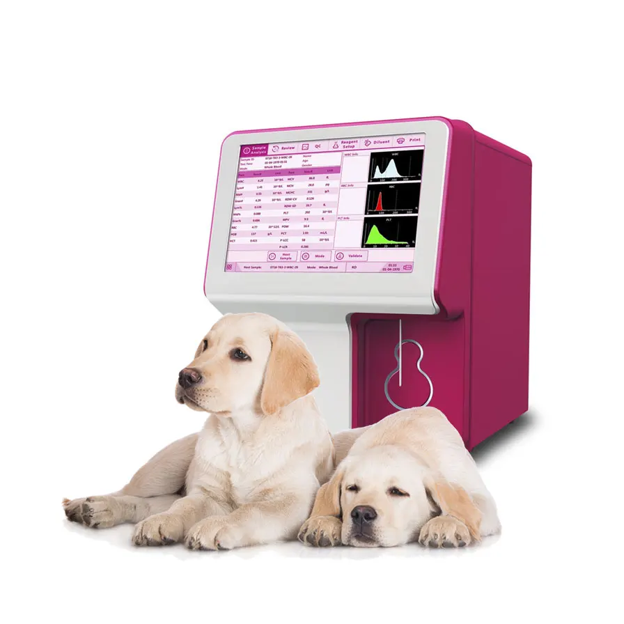 Pet hospital Precious animals auto 3-part  analyzer University laboratory research veterinary CBC Machine  test