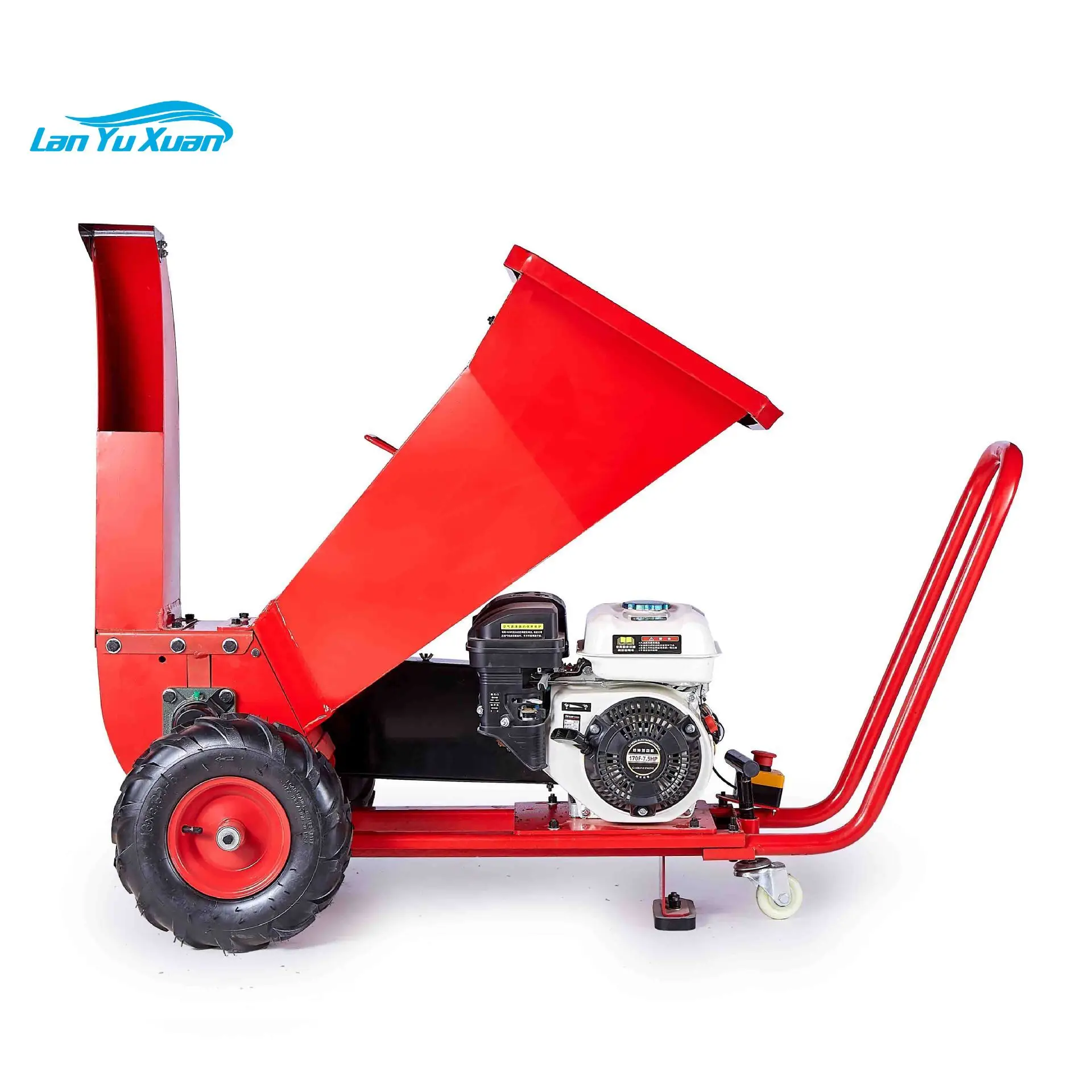 

Manufacturers Small Mobile Multi-Purpose Gasoline Motor Branch Crusher Straw Wood Feed