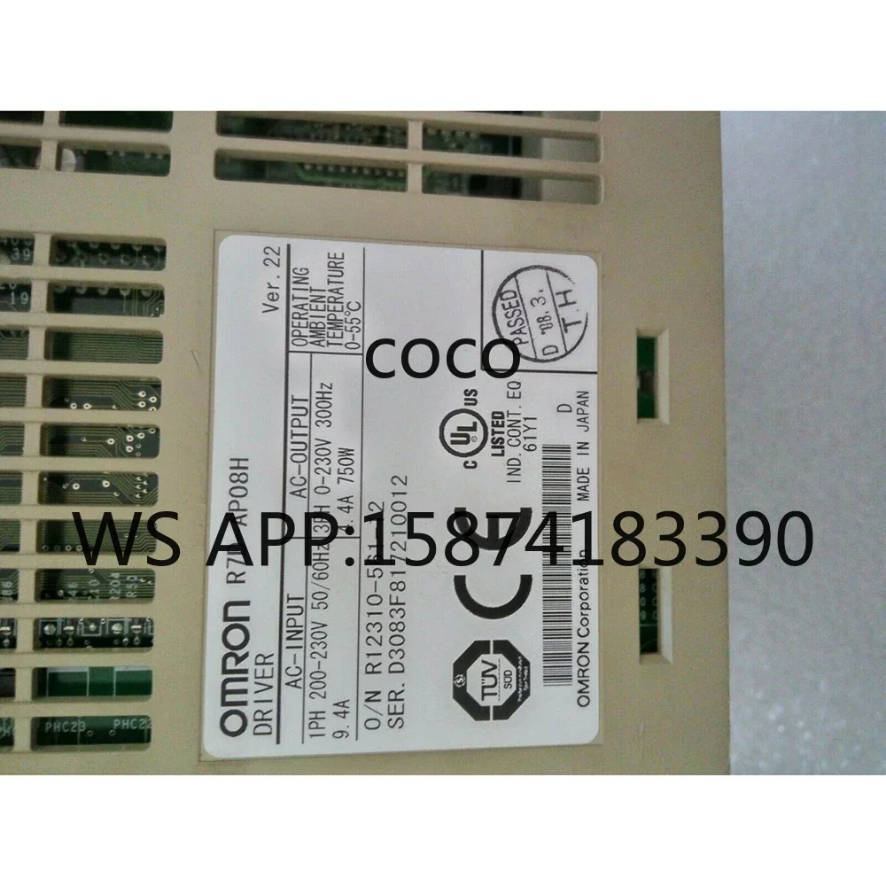 R7D-AP08H 200VAC 750W Digital Servo Motor Driver Replacement Parts