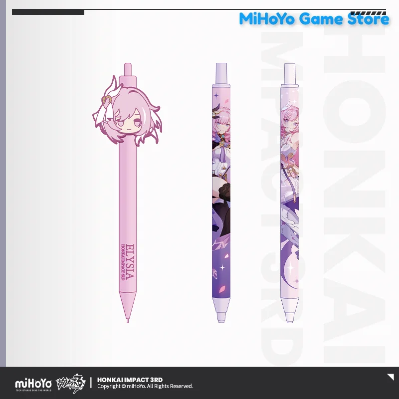 

Elysia Ball-Point Pen Honkai Impact 3 Official Genuine Theme Herrscher of Human: Ego Miss Pink Elf Elysia Role Theme Series Pen