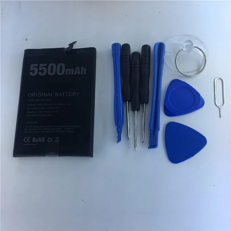 

In Stock for DOOGEE BL5500 battery 5500mAh New production date Long standby time High capacity for DOOGEE battery