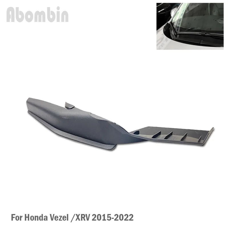 Front Windshield Wrap Corner Trim Wiper Side Trim Rubber Engine Hood Hinge Cover For Honda Vezel XRV 2015 16 17 18 19 20 201 22