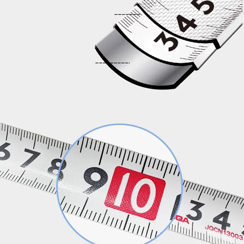 SHINWA Penguin Double-sided Graduation Tape Measure FIT GEAR 5.5mm 7.5mm With Shock Absorber Hook Guard Magnetic Holder Optional