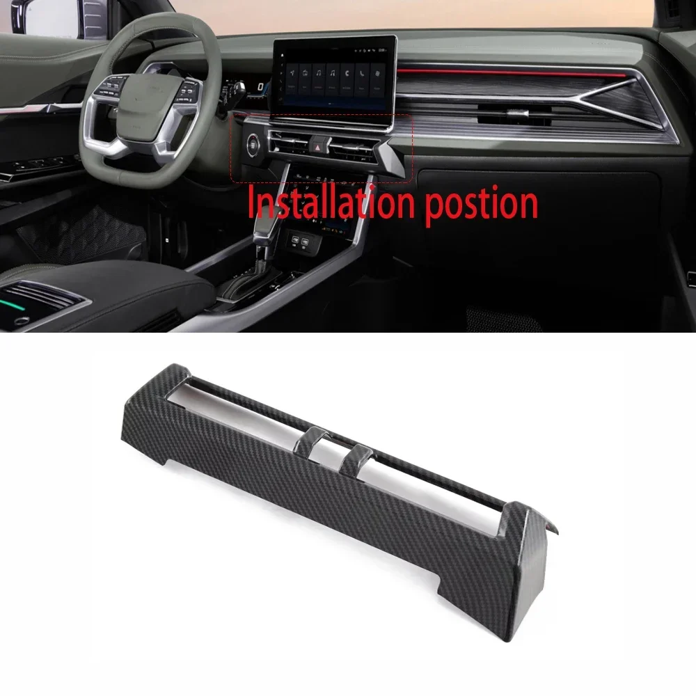 Para Ssangyong Torres 2022 2023 2024, accesorios interiores, Panel de interruptor de ventana, cubierta trasera de aire acondicionado, molduras, marco de cuenco de puerta Interior
