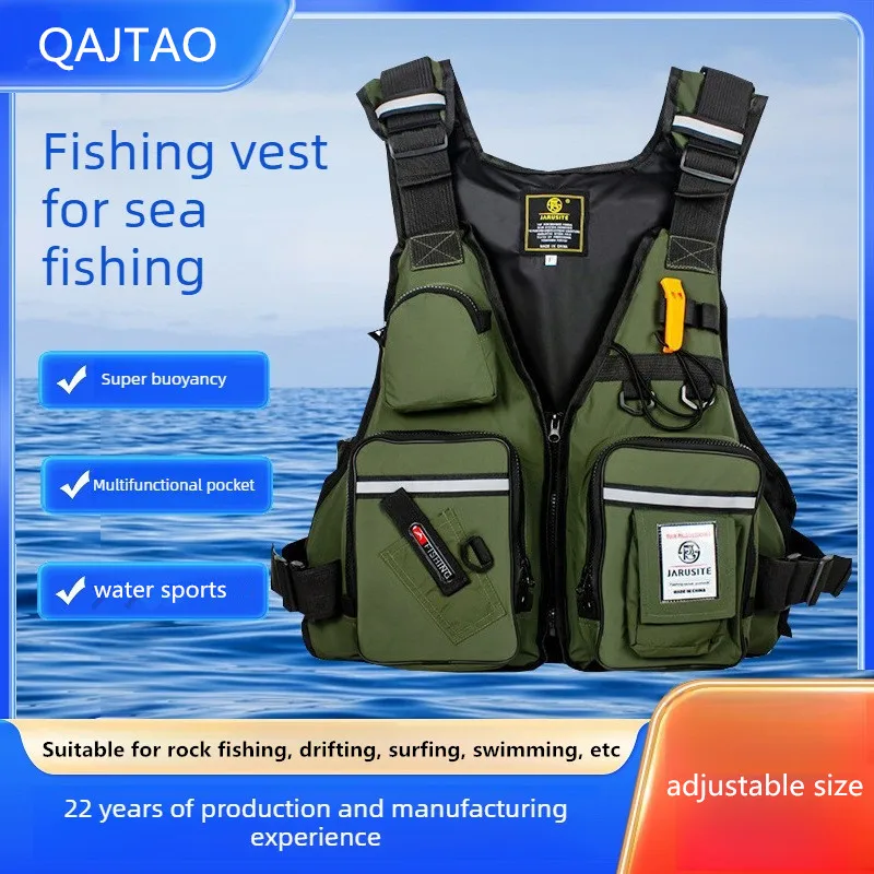 qajtao-大人用ボートロックフィッシング、ベストフィッシング、海釣り、アウトドアフィッシング、サーフィン、水泳、海釣り、ベストフィッシング