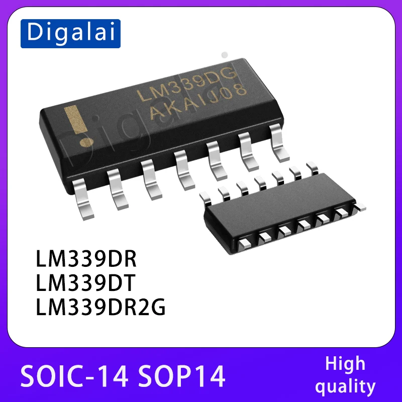 

LM339DR LM339DT LM339DR2G Four-channel voltage comparator chip SOIC-14 SOP14 In Stock Wholesale