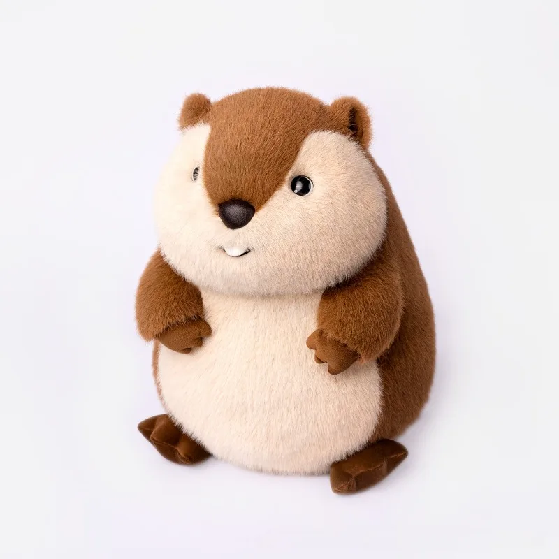 

Cute Marmot Plush Doll - Soft Stuffed Animal Toy, Huggable Cotton Plushie for Kids & Girls, Sleep Companion Comfort Toy, Perfe