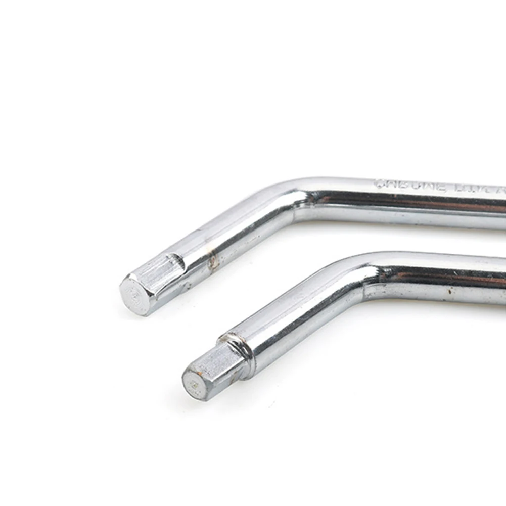 

Home Tools Workshop Equipment Hand Tools Hard Square Wrench Z-Type 1pc 45 # Steel Double-Head For Square Screw